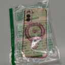 for Samsung Galaxy S21 Love Heart Kickstand Case with 2X Screen Protector: Luxury Plated Gold Edge Slim Soft TPU Shockproof Protection Case Cover for Galaxy S21 (Pink)