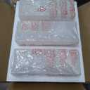 3 Pack 1 Light Square Natural Alabaster Marble Modern Industrial Farmhouse Hanging Kitchen Island Pendant Ceiling Light Fixture,Grey Finish Over Sink Restaurant bar Corridor