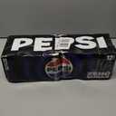 Pepsi Zero Sugar Cola Soda, 12 Fl Oz Cans (Pack of 12) Expiry: 09/14/26