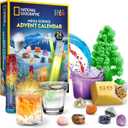 NATIONAL GEOGRAPHIC Science Kit & Rock Collection Advent Calendar 2024  Jumbo Advent Calendar with 24 Days of Science Experiments, Gemstones & More for Kids, STEM Projects for Kids Ages 8-12