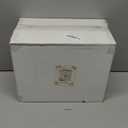 supernal 100pcs White and Gold Plastic Plates Scalloped Plastic Plate - Plastic Plates for Party,Pretty Dinner Plate Perfect for Valentine's Day Wedding and Birthday