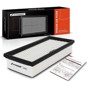 A-Premium Engine Air Filter Compatible with Ford Models - Explorer, Police Interceptor Utility - 2020 2021 2022 2023-2.3L 3.3L