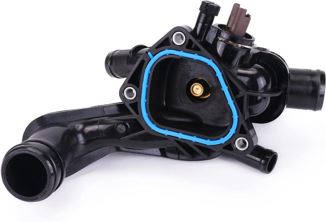 902-812 Engine Thermostat Housing with Sensor and Gasket Compatible with 2007-2013 Mini Cooper R55 R56 R57 Countryman Part# 11537534521 11 53 7 534 521