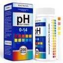 pH Test Strips 0-14: 200 Strips Universal Litmus Paper pH Test Strips for Liquid Testing & Water & Food and Soap Making, Get Highly Accurate Results in Seconds