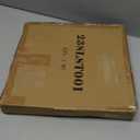 Round Decorative Wooden Serving Trays for Ottoman Coffee Table Tray Farmhouse Kitchen Home Decor Accents Circle Circular Wood Decorations Trays Rustic Dining Table Centerpiece Candle Holder Tray