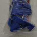 HADZAM Adjustable Nylon Cow Halter, One Size fits All, Easy Adjustable Straps Eliminates the Need of Ill-Fitting Calf Halter or Needing Multiple Sizes (Blue)