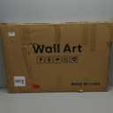 Large Framed Navy Blue and Grey Abstract Wall Art for Living Room, 3 Piece Modern Canvas Prints Paintings Artwork for Walls, Minimalist Abstract Pictures Wall Decor for Hallway Office Bedroom 24x36 In