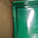 Akro-Mils 30158 Plastic Shelf Bins, Heavy Duty Storage Bins for Garage, Closet, and Drawer Organization, 18-Inch x 8-Inch x 4-Inch, Green, 12-Pack