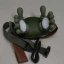 Shoulder and Neck Massager, Bionic Heated Massager, Neck Massager with Fingers, 4D Kneading Massage, Simulates a Real Palm Massage for Comfort, Relax Muscle Tension (Green)