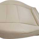NLQR Driver Side Bottom & Foam Cushion Replacement Leather Seat Cover Tan fit for Mercedes Benz GLK250 GLK280 GLK300 GLK350 2008-2015 fit for Mercedes Benz C250 C300 C350 C350e C400 2008-2014