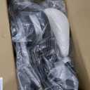 Colorful Lighting Baby Balance Bike Toys for 1 Year Old Boy Gifts, 10-36 Month Toddler Balance Bike, No Pedal 4 Silence Wheels&Soft Seat First Riding on Toys, One Year Old Boy Birthday Gifts. (Black)