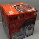 MightySkins Glossy Glitter Skin Compatible with Instant Pot Duo 6-QT - Cold Steel | Protective, Durable High-Gloss Glitter Finish | Easy to Apply, Remove, and Change Styles | Made in The USA