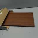 Monitor Stand Riser,Wood & Acrylic Computer Monitor Stand with LED Strip Light,Desk Accessories Desktop Organizer Stand for Computer,Laptop,Printer,PC & TV Screen