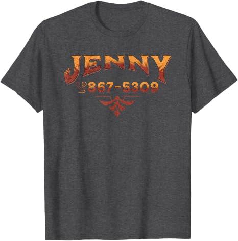 Jenny Phone Number 867-5309 Funny Rock Music Gifts T-Shirt M