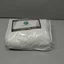 2025 Upgraded Twin XL Dorm Bed Skirt White | 100% Cotton Blend Bed Skirt with 32" Drop for College Dorm Rooms and Extra Long Twin Beds