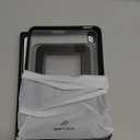 TORRAS Ostand K1 Guardian for iPad mini 7 A17 Pro Case, iPad mini 6 Case with Pencil Holder, Ultra Stable Stand, Multiple Adjustable Viewing Angles, Slim Protective Kickstand iPad mini Case, Black