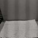 Bathroom Rugs Non Slip Washable 32x20, Extra Thick Soft Chenille Absorbent Bath Mat, High Density Barrier Non Slip Backing, Quick Dry Plush Shaggy Floor Carpet for Tub&Shower, White