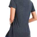 Sosolism Women's Maternity Nursing Shirts for Breastfeeding Tops (Large, Dark Grey)