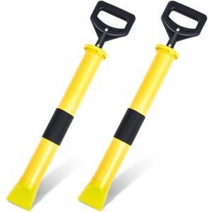 Gisafai 2 Pack Speed Filler Compound Tubes, ABS Reusable Hand Pump with Comfort Grip Flat Nozzle, for Filling Grouting Pointing Caulking Mortar Application, Easy Clean Drywall Cement Tool