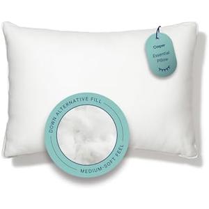 Casper Sleep Essential Pillow for Sleeping, Standard, White
