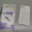 NITITOP Compatible with iPhone 11 Pro Case Cute Aesthetic Little Polka Dots Pattern Design for Women Men Girls Soft TPU Shockproof Stylish Full Camera Protective Phone Cover - White BlackAmazon's Choice