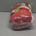 ZZXIAOJIE Green Costume Adult Set Green Christmas Mask Gloves Shoe Cover Top Pants for Halloween Cosplay XXL