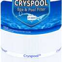 Cryspool 08045 Filter Compatible with CX760RE, C751, Clearwater II 75, Pro Clean 75, PA76, C-8411, FC-1255, 75 Sq. Ft Pool Filter Cartridge, 1 Pack