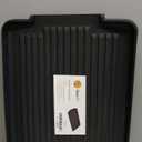 Universal Polypropylene Dish Drain Board for kitchen (Black) (Small, Black)