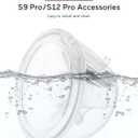 Momcozy Original S9 Pro/S12 Pro Replacement Accessories, Only Compatible with Momcozy S9 Pro/S12 Pro, NOT for S9/S12/S12Pro-Quick (Double-Sealed Full Set Collector with 24mm Flange,180ml, 1 Pack)