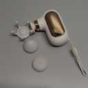 Mini Massage Travel Size, Powerful Small Massage Deep Tissue for Pain Relief, Muscle Massager for Neck Shoulder Thigh Scalp Quiet Pocket Massager with Carry Case