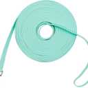 Waterproof Dog Training Leash Heavy Duty Recall Long Lead for Large Medium Small Dogs (30FT, Mint Green)