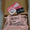 Hello Kitty Toiletry Bag and Makeup Bag Set of 3 for Women Teens Girls Zipped Cosmetics Case Kawaii Travel Essentials Anime Gifts for Her