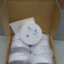 Geevon 8 Pack Water Leak Detectors, 100dB Water Sensor Alarms Flood Detector for Basements, Bathrooms, Laundry Rooms, Kitchens, Garages, and Attics, Water Alarms Battery-Operated (Battery Included)