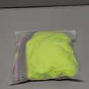 Tempt Me Women High Waisted Bikini Set - One Shoulder Two Piece Swimsuits Color Block Bathing Suits with Swimwear Bottom (Neon Yellow), M