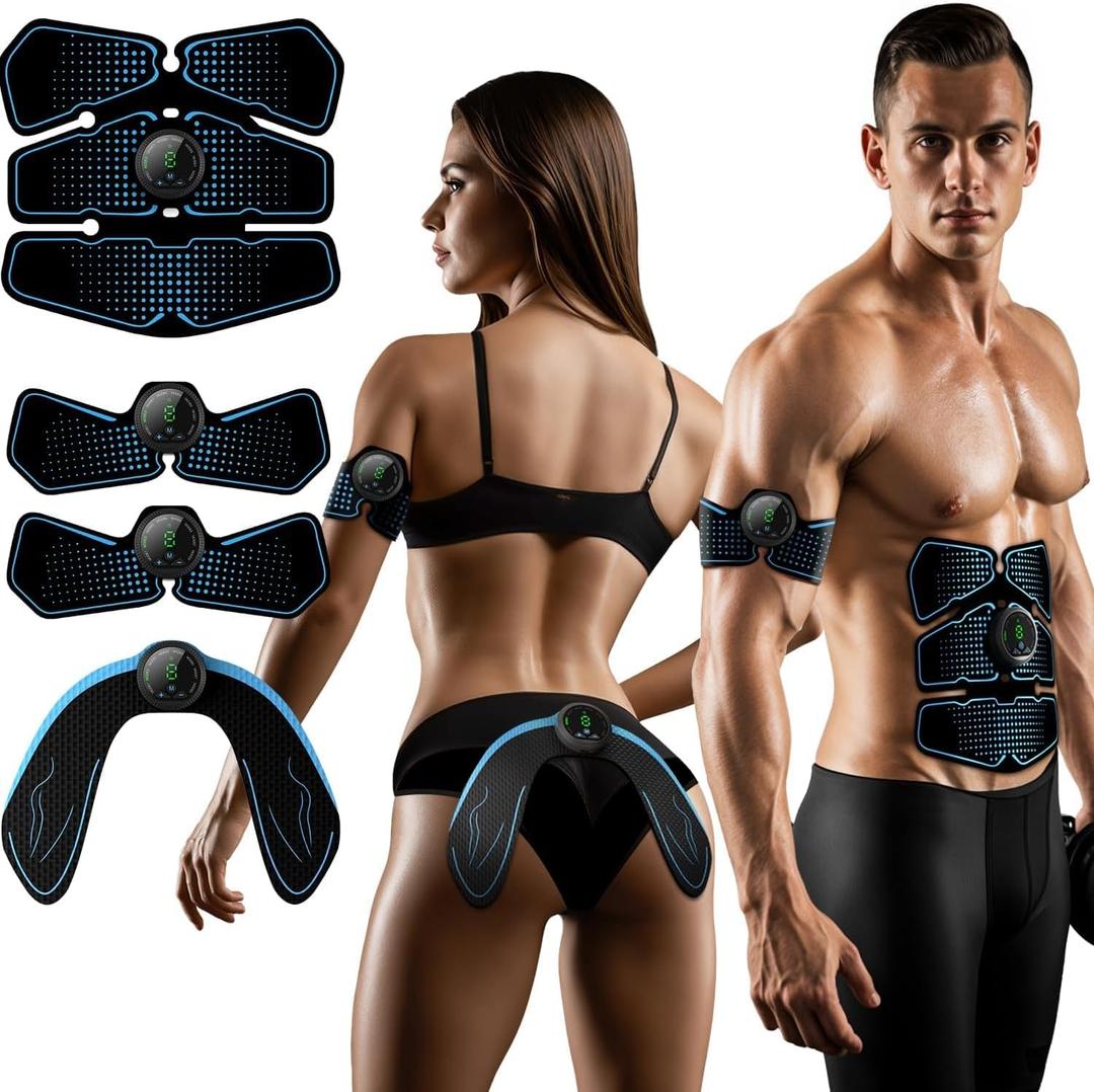 Muscle Stimulator for arms, Abdomen, Thighs and Buttocks - Body Control System
