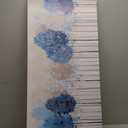 Trogonup Blue and White Tree Wall Art for Living Room Modern Forest Pictures Landscape Large Artwork for Bedroom Home Office Canvas Wall Decor 20"x40" (grey)