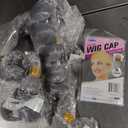 30 32 34 inch Grey Bundles Human Hair Silver Bundle Gray Body Wave Bundles Brazilian Remy Gray Hair Extensions for Women