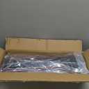 for Charger Tail Light Lamp Covers, Smoked Rear Light Guards Compatible with 2015-2024 Dodge Charger Exterior Accessories, ABS Smoke Black