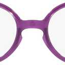Ray-Ban Kids' RY9075V Round Prescription Eyewear Frames, Violet On Rubber Violet/ Demo Lens, 35 mm