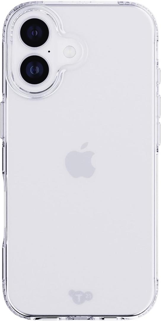Tech21 EvoLite Case for iPhone 17  Clear | Slim Protective Case | Impact Protection | Wireless Charging Compatible