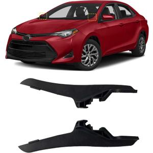 Front Windshield Wiper Cowl Side Cover Panel Protector Fit for Toyota Corolla 2014 2015 2016 2017 2018 2019 Replace 53824-02070 53823-02070 ABS Black Driver and Passenger Side (1Pair)