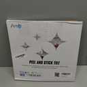 Art3d 12"x12" Peel and Stick Backsplash Tile for Kitchen, Marble Grey (6-Sheet)