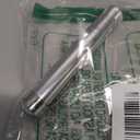 Charles Leonard Pen Style Aluminum Chalk Holder with Chalk, Silver (74541)