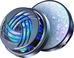 Cell Phone Cooler Magnetic Cooler, Cell Phone Cooling Fun Portable Mobile Phone Radiator Cooling Fun, Gaming Semiconductor Cooling Phone for iPhone iOS/Android/Tablet/ipad (Black)