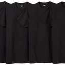 Goodfellow & Co Men's Short Sleeve 4pk Crew T-Shirt - S