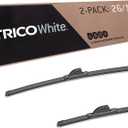 TRICO White 26" + 13" Extreme Weather Premium Winter Automotive Replacement Windshield Wiper Blades (Set of 2), Passenger and Driver Side All-Weather Beam Wiper Blades for Select Vehicle Models