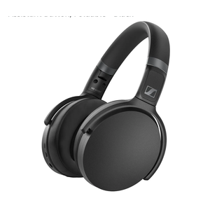 Sennheiser Consumer Audio HD 450BT Bluetooth 5.0 Wireless Headphone with Active Noise Cancellation  30Hour Battery Life, USBC Fast Charging, Virtual Assistant Button, Foldable  Black