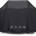 Premium 51" Grill Cover for Weber Spirit/Genesis Series - Heavy-Duty 600D Waterproof Cover with Air Vents - Fits Spirit 300, Spirit II 300, Genesis Series (51" L x 17.8" W x 42" H)