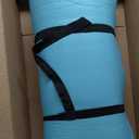 Retrospec Solana Yoga Mat 1" Thick w/Nylon Strap for Men & Women - Non Slip Exercise Mat for Home Yoga, Pilates, Stretching, Floor & Fitness Workouts
