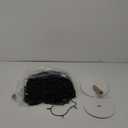 Vickerman 120-Light 4-Feet by 6-Feet LED Cool White Green Wire Wide Angle Net